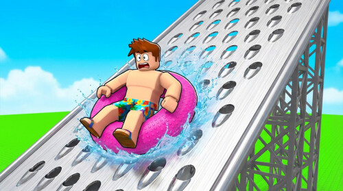 [🌊] Build Your Waterslide!
