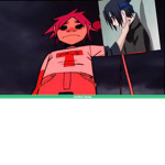 Fans de gorillaz y naruto