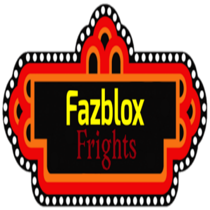 Fazblox Frights Horror Attraction Logo Roblox decal