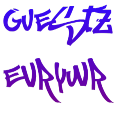 Guest Graffiti Roblox decal