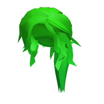 Green Action Ponytail Hairs Roblox item