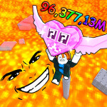 Survive LAVA for Lucky blocks!