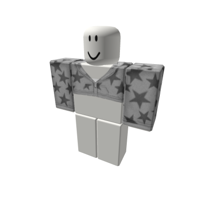 zip up grey stars emo cyber vamp swag y2k baddie