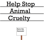 Help Stop Animal Cruelty