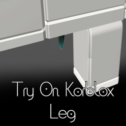 Try on the Korblox Leg ☁️