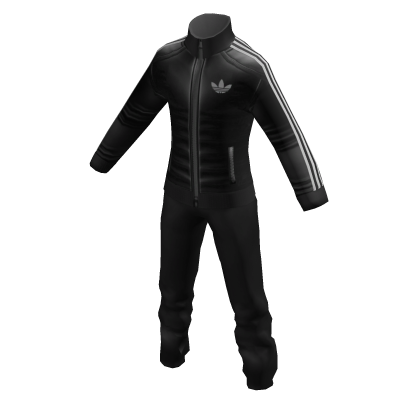 White adidas tracksuit roblox online