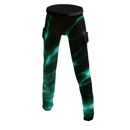 Cyan Glowing Pants 🌟