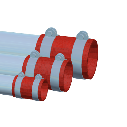 Pipe boots with clamps