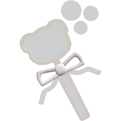 ♡ : pink cutecore silly bear bubble blower