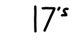 17's Clothing