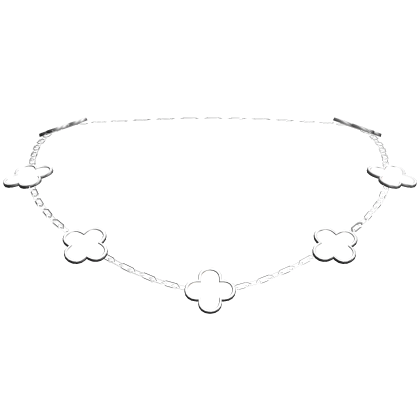 Silver Clover Necklace 3.0