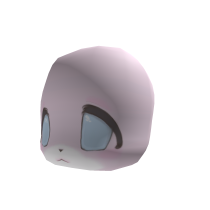 kokochi pink furry chibi head ! ^(-⩊-)^♡