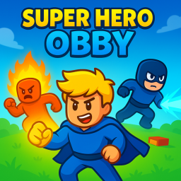 Super Hero Obby 99 [Double Jump] 🦸‍♂️