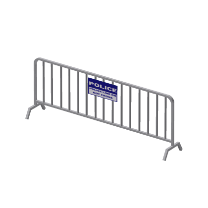[🔥⚡] street barrier police sign