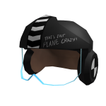 Crash Test Flight Helmet (Black)