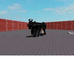 Fight with comically large weapons icon