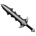 Silver Hellhorn Blade