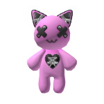 ♡ Pink Halloween Cat Backpack