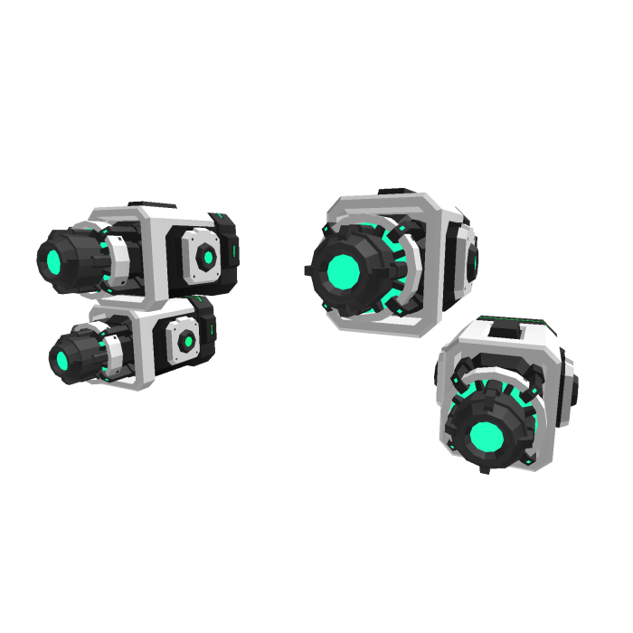 Floating Beam Turrets