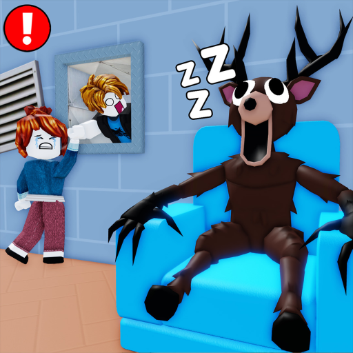 Team EVIL Monster ESCAPE (TEAMWORK OBBY)