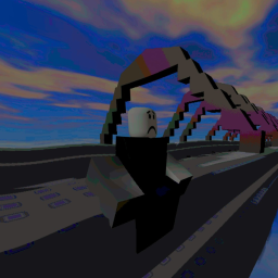 A bridge. icon