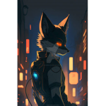 The black night foxes