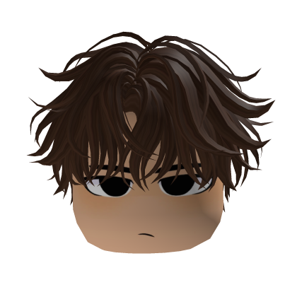 Messy Brown Hair w Serious Face thumbnail