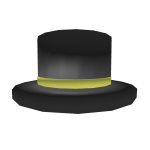 Yellow Banded Top Hat