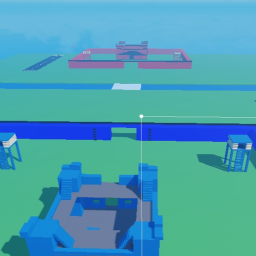RED vs BLUE Capture the flag( WITH PLANES)