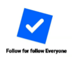 Follow for follow Everyone