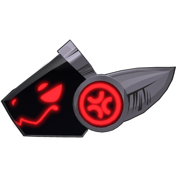 (EMISSIVE) Red Angry Protogen Visor 💢