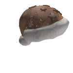 Gingerbread Santa Hat