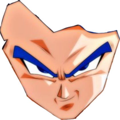 face for dragon ball azure Roblox decal