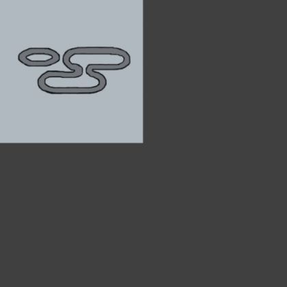 SL Cloud Naruto Headband - Grey Roblox decal