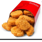 Chicken nuggets spaud