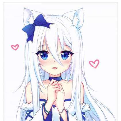 Cat Girl Roblox decal