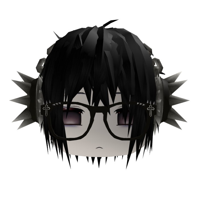 CHEAP vkei moe cute emo boy face w black hair
