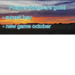 Positive things are good