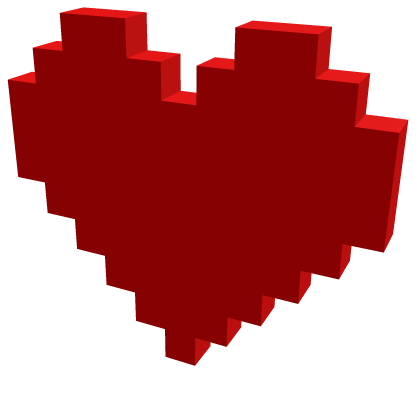 Pixel Heart Roblox item