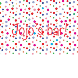 Jojo’s bar meeting place!