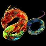 Rainbow brave dragons