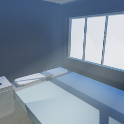 stay in a room and do nothing
