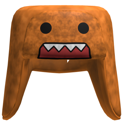Cutesy Orange Domo Ushanka Roblox item