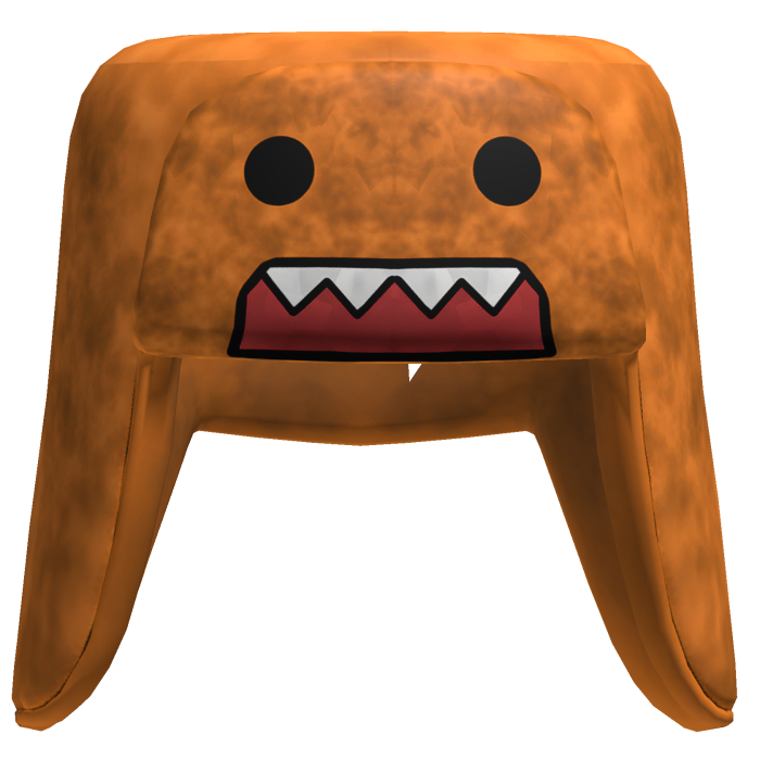 Cutesy Orange Domo Ushanka