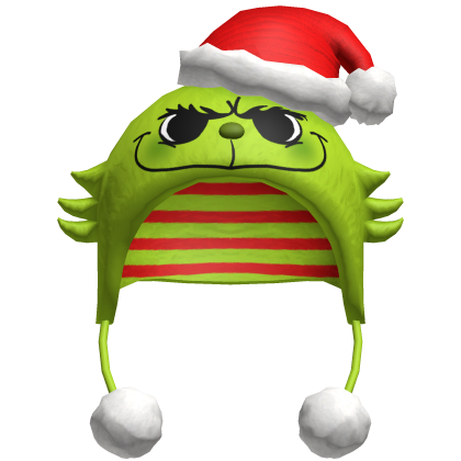 christmas grouch beanie