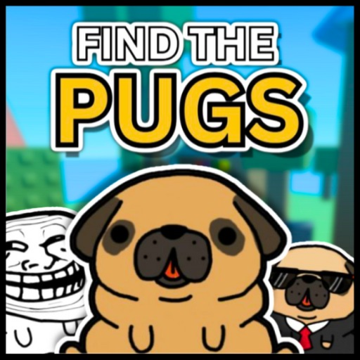 Find The Pugs (68) official Roblox game thumbnail