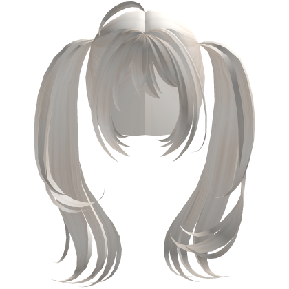 Platinum Big long anime tails egirl cute kawaii