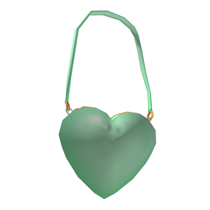Mint Green Heart Purse thumbnail