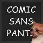 Comicsans pants