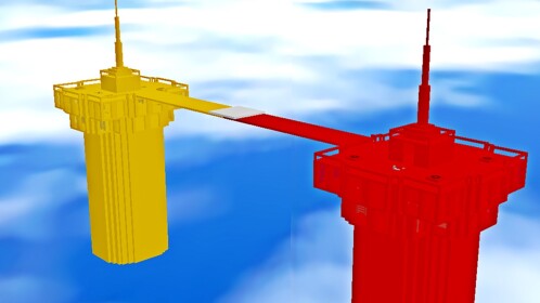 2 Player Doomspire Brickbattle